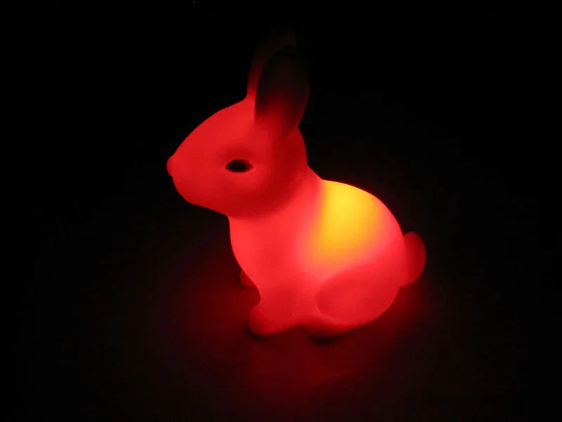Hasen-Nachtlicht mit Farbwechsel – süße LED-Lampe für Kinder