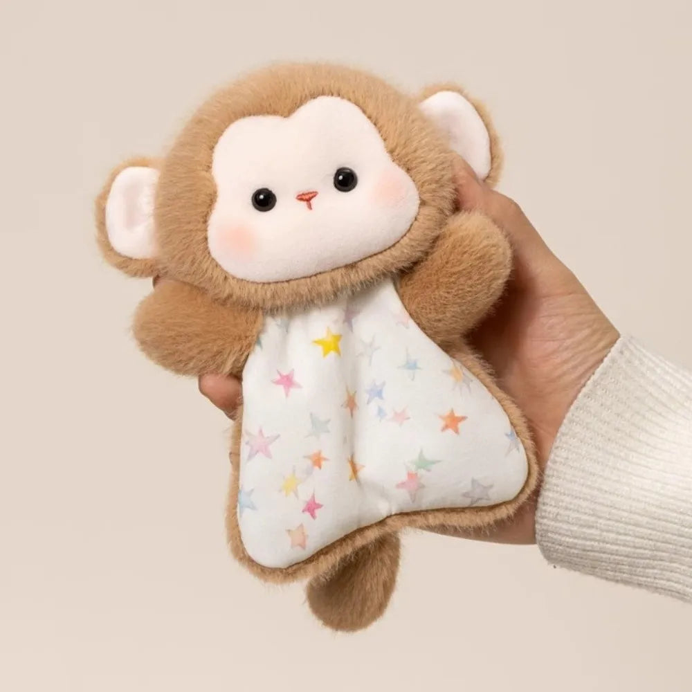 Niedliche 16 cm große Plüsch-Begleiterpuppe, Capybara-Elefant, Stofftier, Kissen, Plüschbär, Tier-Plüschtier, Schlafgeschenk