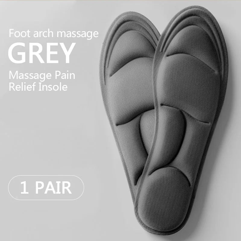 5D Massage Memory Foam Einlegesohlen Für Schuhe Sohle Atmungsaktive Kissen Sport Lauf Einlegesohlen Für Füße Orthopädische Einlegesohlen