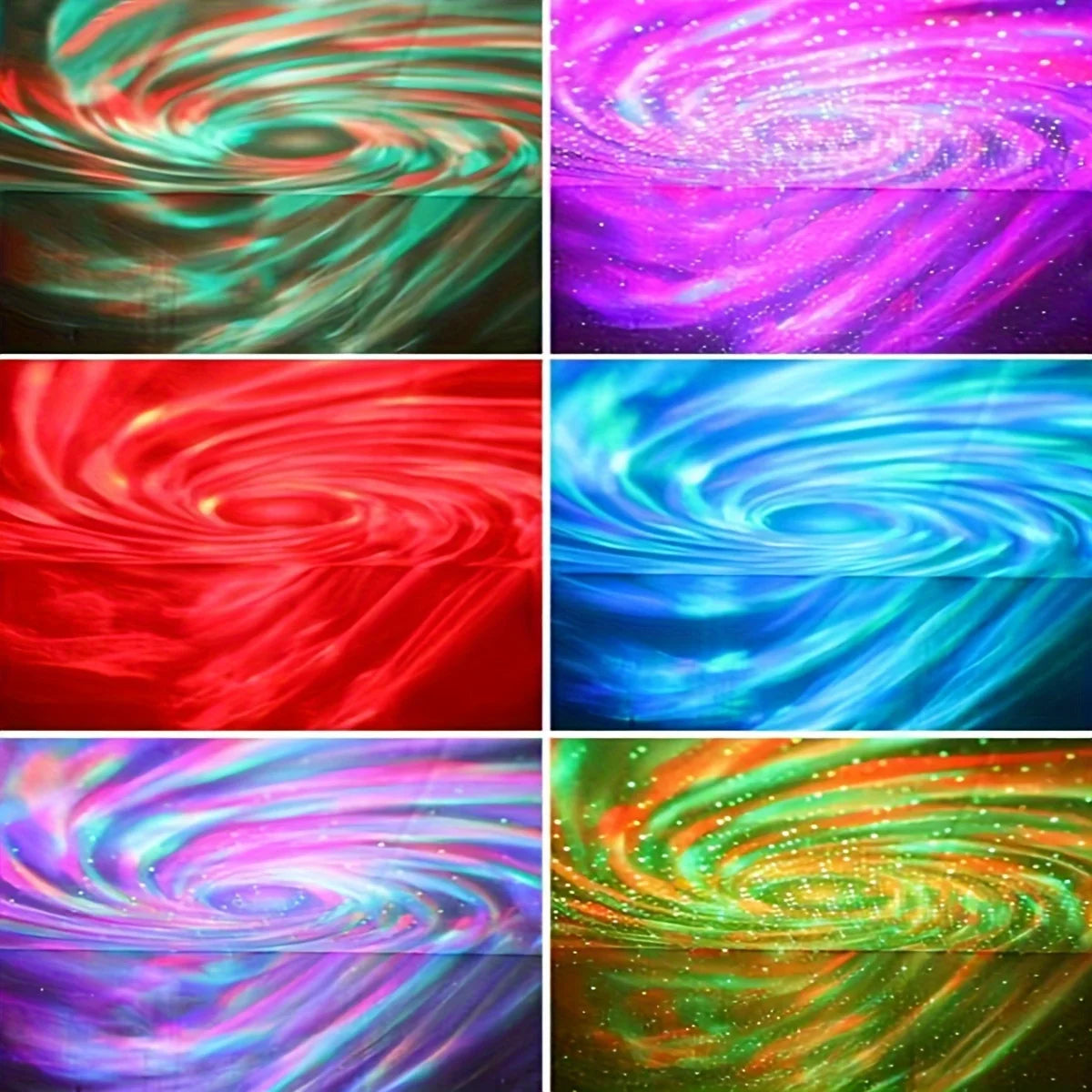 LED Star Galaxy Projektor Lampe USB Auto Rotierenden Magische Kugel Mond Licht Bunte Sternen Himmel Fernbedienung Nacht Lichter Zimmer Dekor