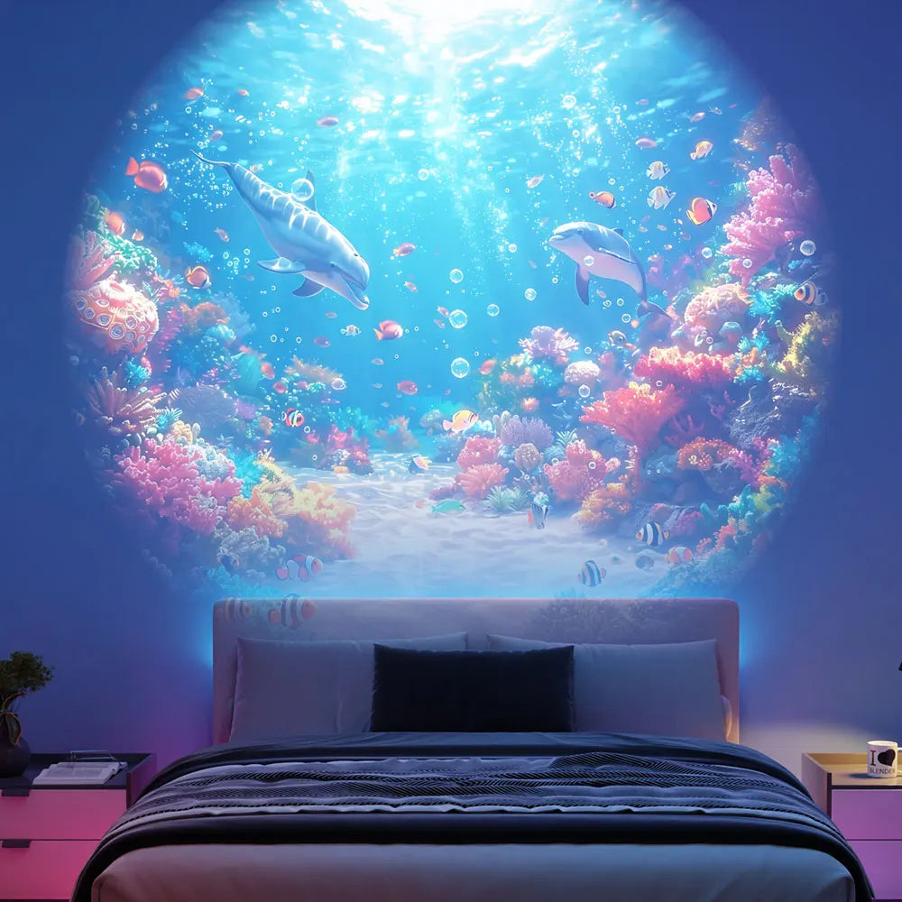 Sternprojektor Nachtlichtscheibe Planetariumsprojektorscheibe 4K HD Galaxy Projektor Lichtscheibe – 6er-Pack (Projektor nicht im Lieferumfang enthalten)