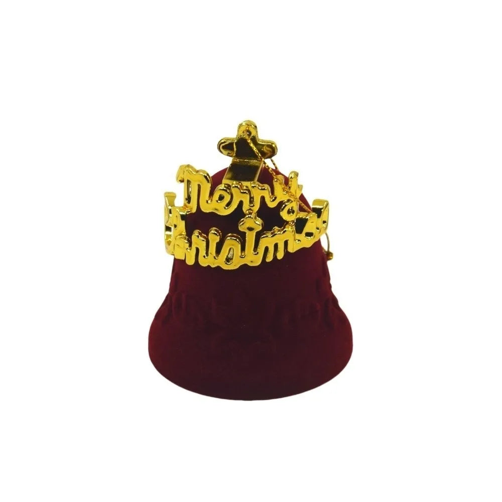 Weihnachten Glocke Weihnachten Schmuck Box Schneemann Hochzeit Weihnachten Baum Ornament Anti-kollision Strömten Santa Claus Ringe Box Geschenke
