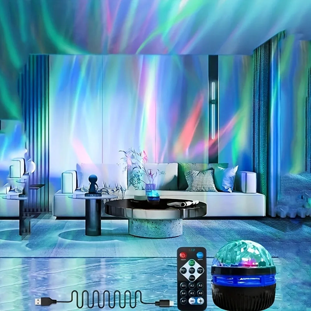 LED Star Galaxy Projektor Lampe USB Auto Rotierenden Magische Kugel Mond Licht Bunte Sternen Himmel Fernbedienung Nacht Lichter Zimmer Dekor