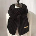 Winterschal für Damen und Herren, dicker Zopfmuster, klobiger langer warmer Schal für Reisen, Büro, warme Kaschmirschals, Halstuch