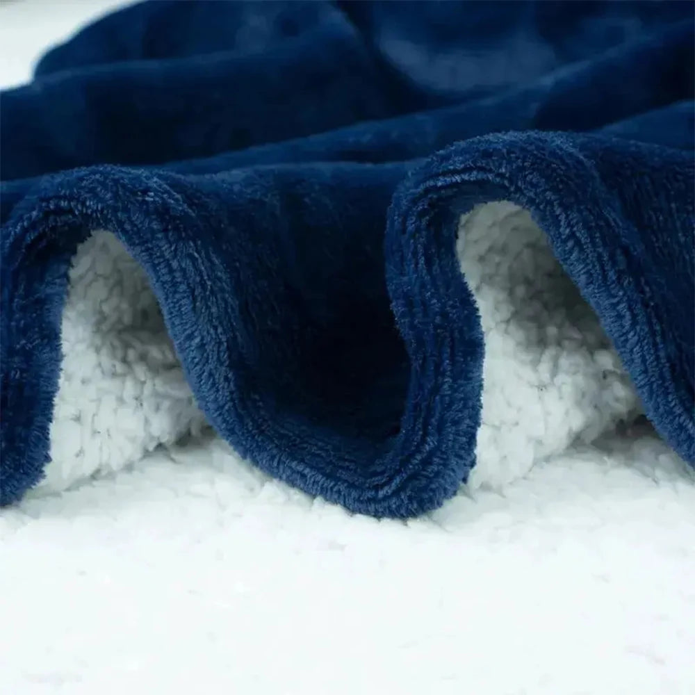 Extra lange tragbare Decken, Winter-Flanell-Kappendecke mit vollen Ärmeln, für Männer und Frauen, gemütliche, weiche Überwurf-TV-Decke für Erwachsene