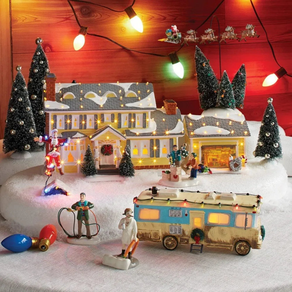 Weihnachten Schneehäuse Glow Craft Schneemann Garten Ornament mit Musik Home Decora Land Harz Ornament Roman Weihnachten Kind Geschenk