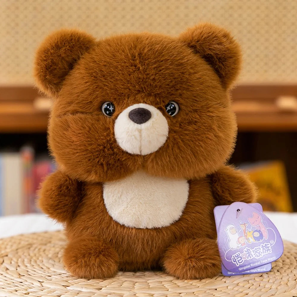 Niedliche 16 cm große Plüsch-Begleiterpuppe, Capybara-Elefant, Stofftier, Kissen, Plüschbär, Tier-Plüschtier, Schlafgeschenk
