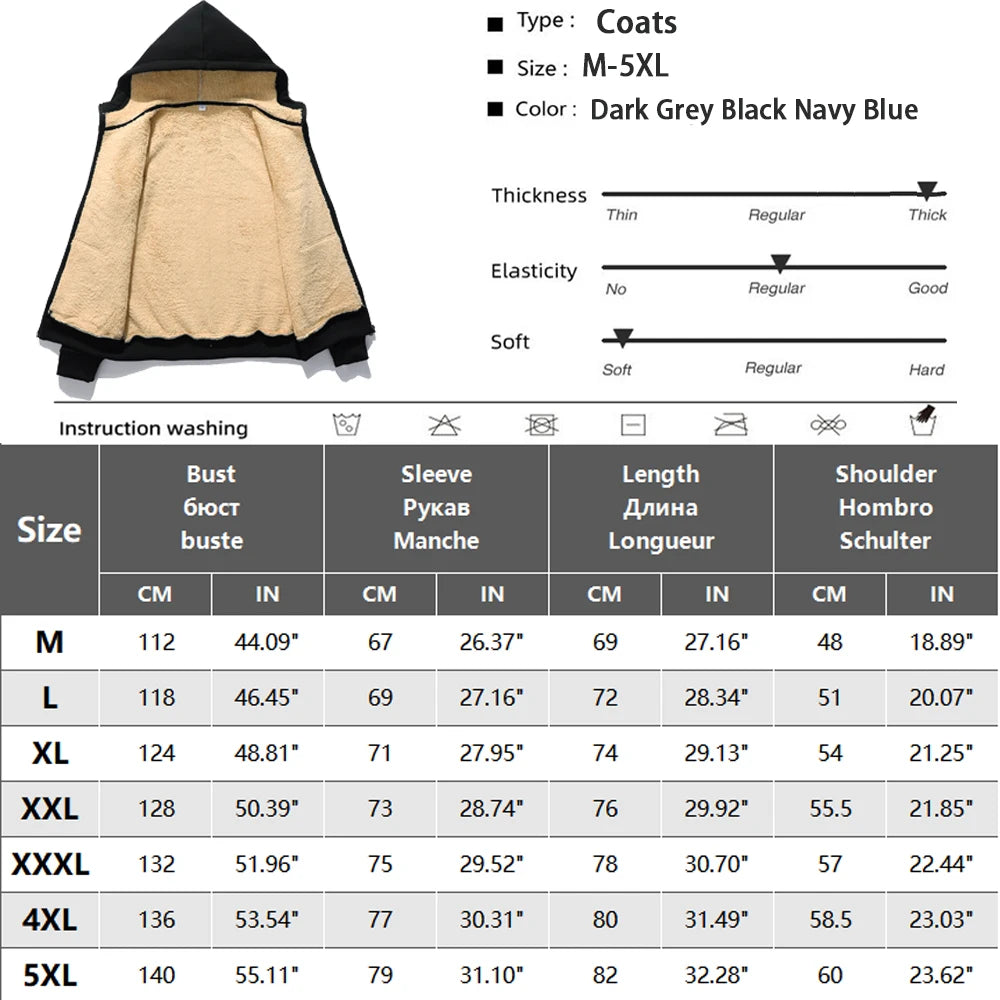Winter Lammwolle Mäntel Verdicken Warme Jacken Lange Sleeve Zipper Hoodies Casual Sport Fleece Schwarz Mantel Mit Kapuze Männer Frauen Jacke