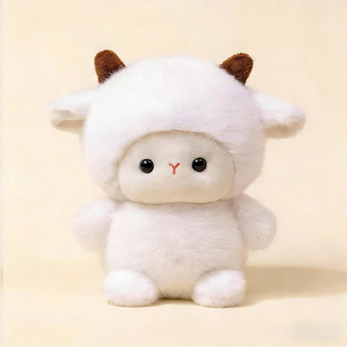 Niedliche 16 cm große Plüsch-Begleiterpuppe, Capybara-Elefant, Stofftier, Kissen, Plüschbär, Tier-Plüschtier, Schlafgeschenk