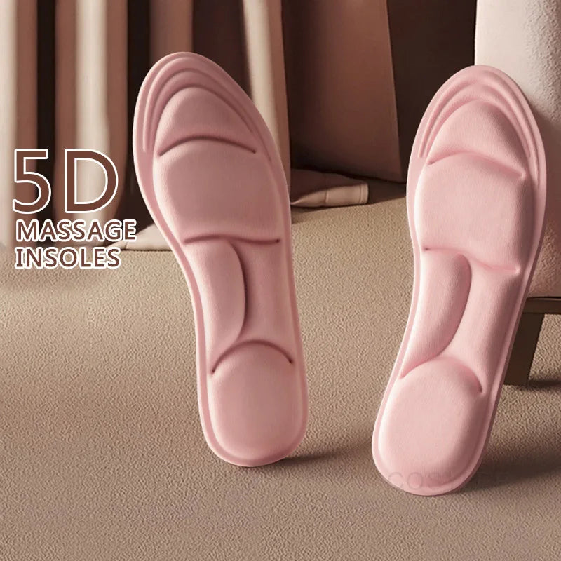 5D Massage Memory Foam Einlegesohlen Für Schuhe Sohle Atmungsaktive Kissen Sport Lauf Einlegesohlen Für Füße Orthopädische Einlegesohlen