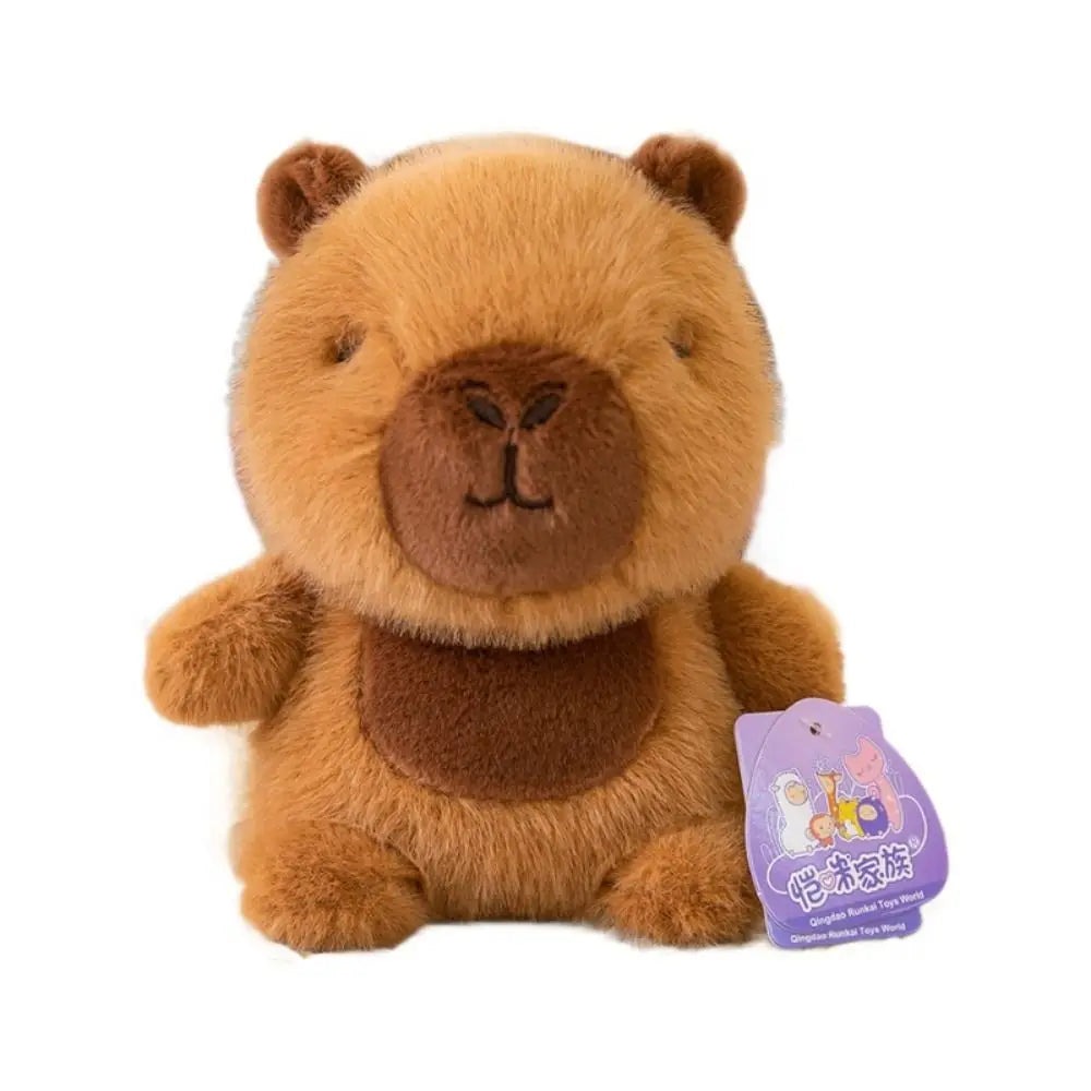 Niedliche 16 cm große Plüsch-Begleiterpuppe, Capybara-Elefant, Stofftier, Kissen, Plüschbär, Tier-Plüschtier, Schlafgeschenk