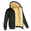Winter Lammwolle Mäntel Verdicken Warme Jacken Lange Sleeve Zipper Hoodies Casual Sport Fleece Schwarz Mantel Mit Kapuze Männer Frauen Jacke