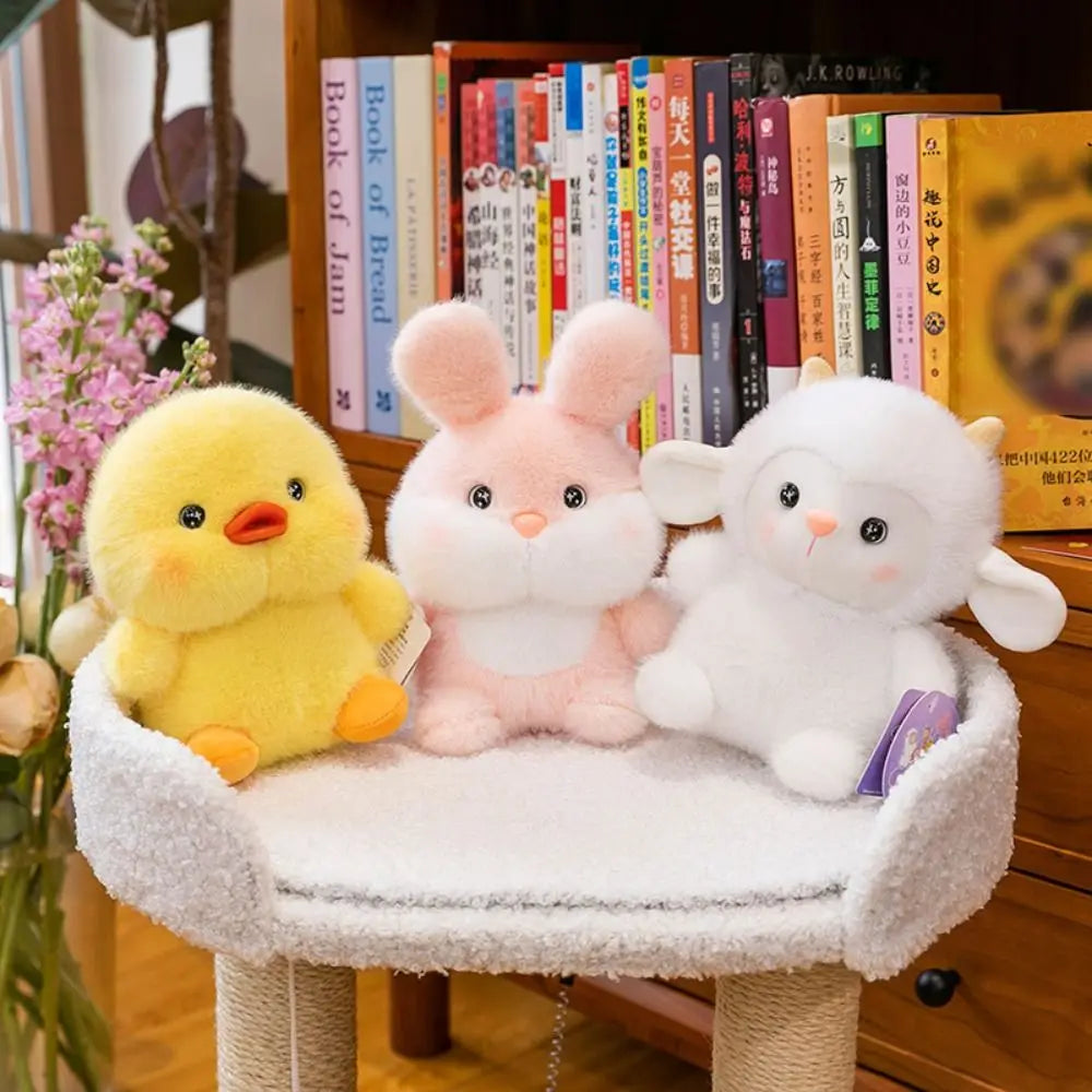 Niedliche 16 cm große Plüsch-Begleiterpuppe, Capybara-Elefant, Stofftier, Kissen, Plüschbär, Tier-Plüschtier, Schlafgeschenk