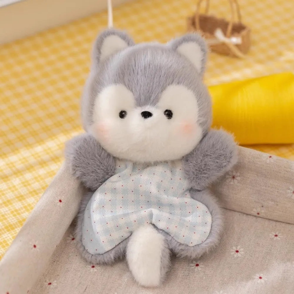 Niedliche 16 cm große Plüsch-Begleiterpuppe, Capybara-Elefant, Stofftier, Kissen, Plüschbär, Tier-Plüschtier, Schlafgeschenk