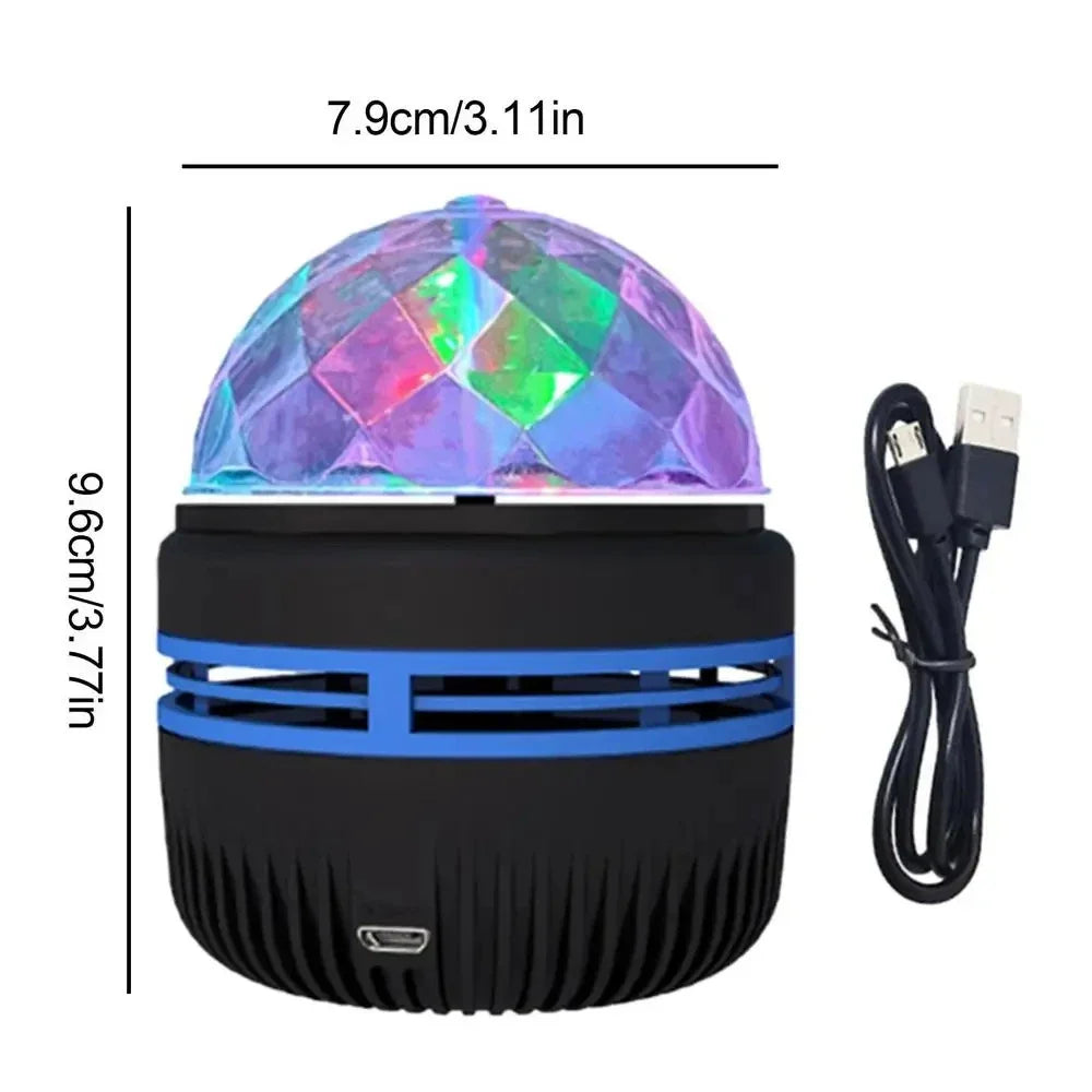 LED Star Galaxy Projektor Lampe USB Auto Rotierenden Magische Kugel Mond Licht Bunte Sternen Himmel Fernbedienung Nacht Lichter Zimmer Dekor