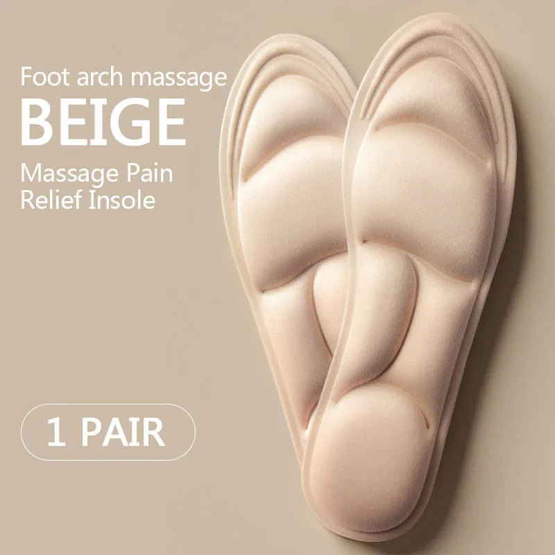 5D Massage Memory Foam Einlegesohlen Für Schuhe Sohle Atmungsaktive Kissen Sport Lauf Einlegesohlen Für Füße Orthopädische Einlegesohlen