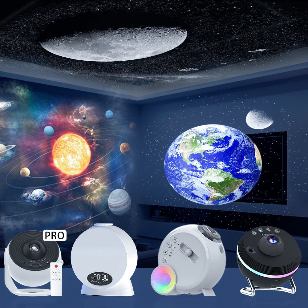 Sternprojektor Nachtlichtscheibe Planetariumsprojektorscheibe 4K HD Galaxy Projektor Lichtscheibe – 6er-Pack (Projektor nicht im Lieferumfang enthalten)