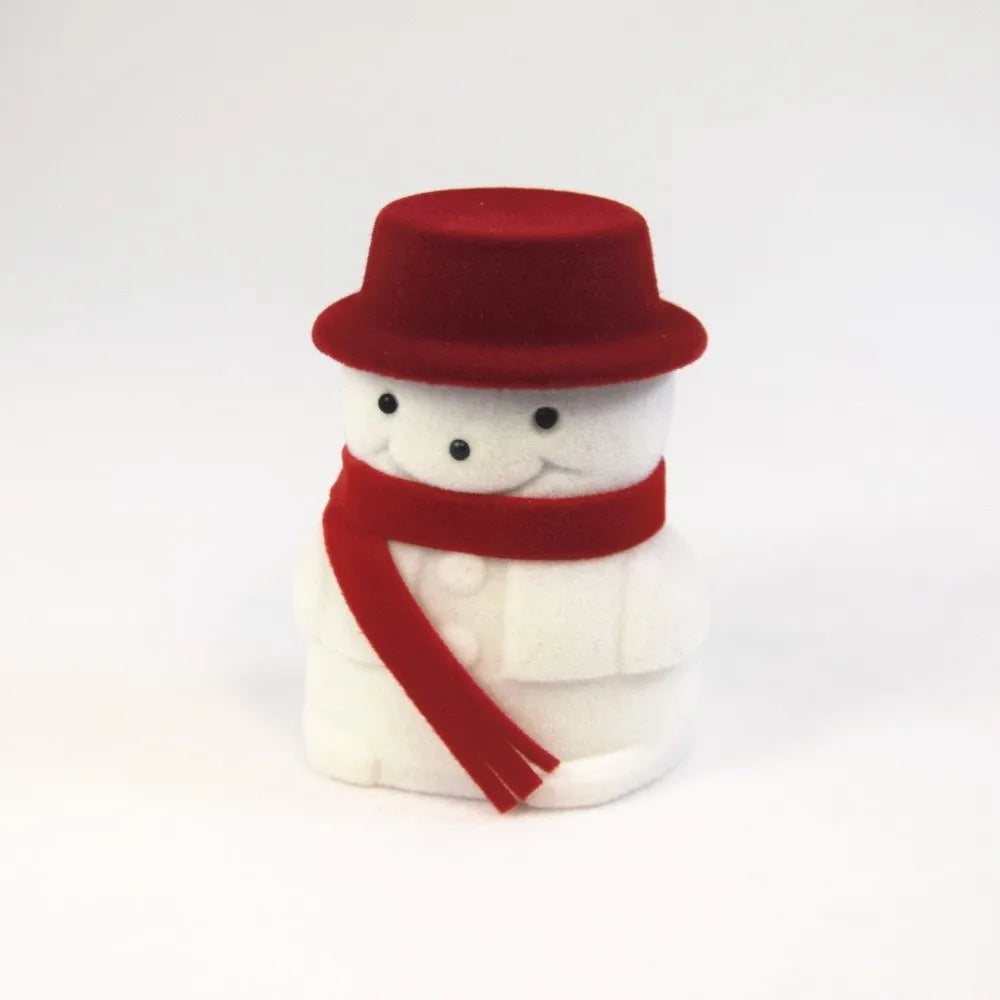 Weihnachten Glocke Weihnachten Schmuck Box Schneemann Hochzeit Weihnachten Baum Ornament Anti-kollision Strömten Santa Claus Ringe Box Geschenke