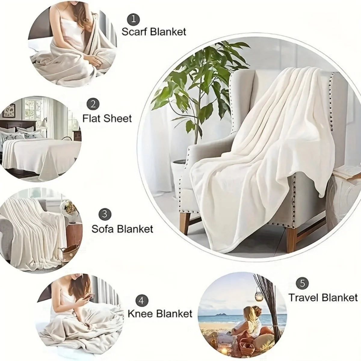 Eine personalisierte Decke mit Ihren eigenen Fotos – warm, gemütlich und sanft zur Haut, geeignet für alle Jahreszeiten.